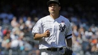 【MLB】快投の田中将大、右すね直撃の痛烈打球の速度は179キロ「腫れてブルーに」