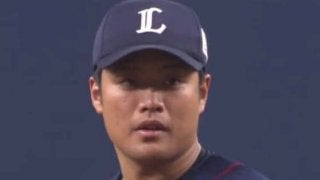 西武ドラ1松本航、5回2失点で勝利投手の権利持って降板「森さんのミットめがけて」