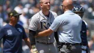 【MLB】ヤンキースの“因縁対決”は収まらず　レイズは故意死球？に激怒「腹立たしい」
