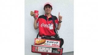 ロッテ、売り子ペナントレース途中結果発表　24年目・男性売り子が1位死守