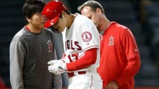 大谷翔平、シモンズの負傷をMLB公式も速報　「両者はエ軍にカギとなる選手」