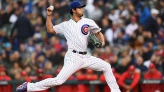 【MLB】ダルビッシュ、毎回7奪三振の力投！　5回投げ終え1失点で勝利投手の権利