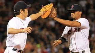 巨人上原の引退にRソックス世界一元同僚が惜別　「ミスター・ハイタッチ！」