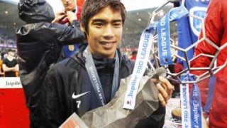 伊東純也はゲンクでヒーローになった。来季は「CLでバルサとやりたい」