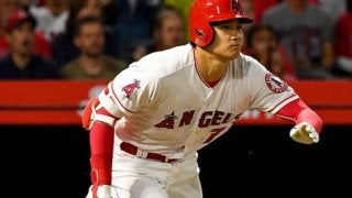 【MLB】大谷翔平、第1打席は遊ゴロ　右手負傷も志願で「3番・DH」スタメン