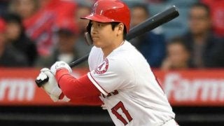 【MLB】大谷翔平、第2打席の強烈中飛は打球速度167キロ！　「右薬指の状態は昨夜より良い」
