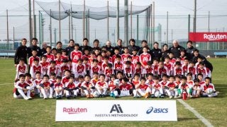 イニエスタの独自サッカーアカデミー「Iniesta’s Methodology」が体験会を開催