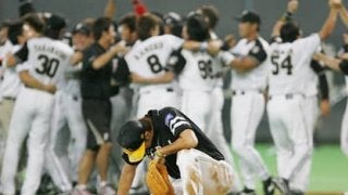 斉藤和巳が燃え尽きた試合。絶望へと繋がる稲葉篤紀に投じたあの一球