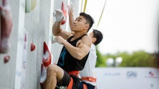 クライミング 逆境をはねのけ新星竹田が2位！ 緒方が日本新！「au SPEED STARS 2019」