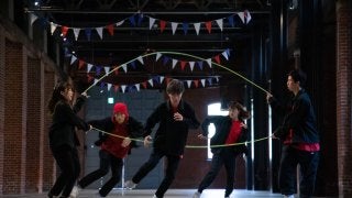 舞鶴赤れんが倉庫でダブルダッチコンテスト、学生160人奮闘