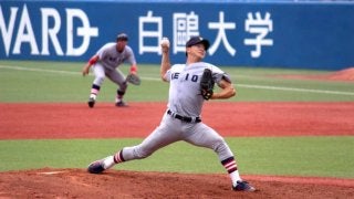 木澤尚文が最速154キロ計測し8回途中10K 慶大が雪辱【6/2 春季東京六大学野球 2回戦 慶應義塾大学 vs 早稲田大学】