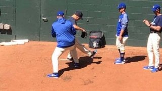 【MLB】次回登板回避の菊池雄星がブルペン入り　右足の使い方を意識して40球投げる