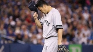 【MLB】田中将大、5敗目　不運な判定に泣かされ6回2被弾4失点　防3.42に