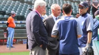 【MLB】イチロー氏、フリー打撃で快投13分！愛弟子ゴードンには身振り手振り助言も