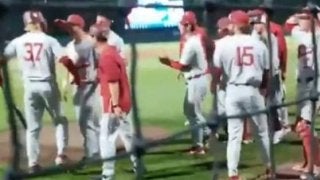 【MLB】珍ドラフト指名の瞬間　知らせを受けたのは…ネクストバッターズサークル!?