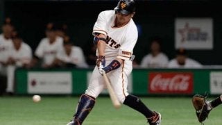 巨人阿部が“229人斬り”本塁打、タフィ・ローズを抜き歴代単独1位に浮上