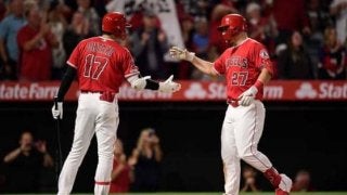【MLB】大谷と今季4度目アベック弾、3者連発にトラウト笑顔「彼は僕の出塁を嬉しく思ってる」