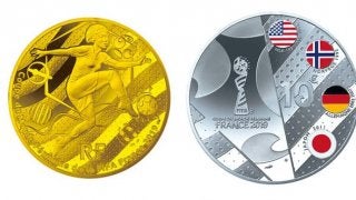 「FIFA女子ワールドカップフランス2019」公式記念コイン発売