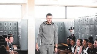 ステフィン・カリーと楽天、バスケ特別訓練キャンプ「Underrated Tour」開催