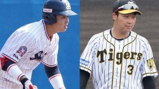阪神大山がヤクルト村上を突き放す　阪神梅野、巨人坂本ら30万票突破…球宴ファン投票中間発表