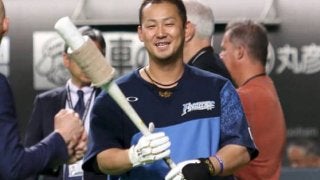 ハム中田、西川のヘッスラで「気合い」　貴重な同点打「無心で来る球を強く」