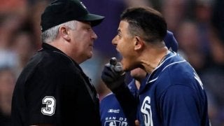 マチャドの“大暴れ退場”で波紋　前代未聞、審判団体が選手を痛烈批判→MLBは審判団体を批判