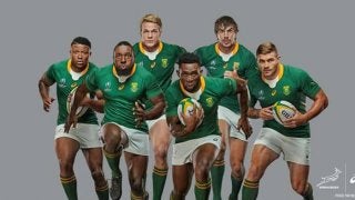 アシックス、ラグビー南アフリカ代表レプリカジャージ発売