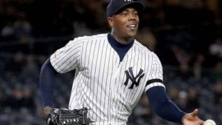 【MLB】ヤ軍チャップマンの衝撃“ピンクコーデ”にファン驚愕　「なんてスタイル」