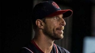 【MLB】「アウチ！」CY賞3度シャーザー、鼻直撃のバント練習映像にファンも苦悶