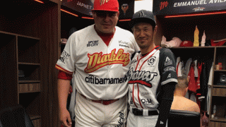 元DeNA久保康友、メキシコ球宴で奪三振ならずも…元NPB助っ人たちと交流