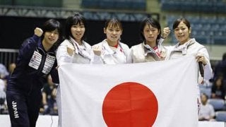 女子フルーレがアジアで優勝。ベテランフェンサーのような17歳が躍動