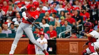 【MLB】大谷翔平の今季初代打安打で“命拾い”？　Aロッドは敵軍左腕へ「本塁打でなくラッキー」