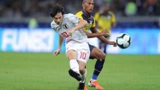 森保Ｊの構造は不安定。見せ場は作っても日本ペースは作れない