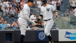 【MLB】ヤンキース、メジャー新記録の28試合連続本塁打　初回にジャッジら2者連続弾