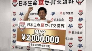 鷹・松田宣が交流戦MVP　賞金200万円の使い道は「スタッフの皆さんに何かできれば…」