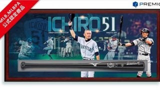 イチローモデルのバットにサインしたイチロー引退記念「直筆サインバット」予約販売スタート