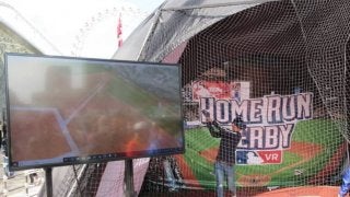 体感型VRゲーム「MLB ホームランダービー VR 日本大会」が全国5都市で開催