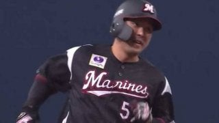 ロッテ香月、5年目のプロ初ホームランに興奮　「全打席振るしかないんです」