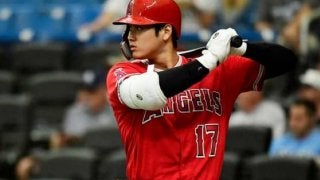 【MLB】大谷、第1打席は見逃し三振　自信持って見送るも…微妙な判定に悔しげな表情