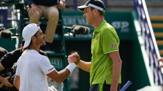 これぞテニスの妙味。173㎝のファビアーノが211㎝のカルロビッチを倒す