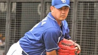 中日松坂、初回に1失点　2軍オリ戦で4度目の実戦登板、岡崎に適時打
