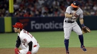 【MLB】大谷翔平、送球直撃で悶絶も…直後に快足生還「痛々しいベースランニング」