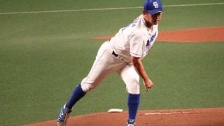 今季初先発の中日松坂、5回まで4安打2失点と好投　5回には連続死球で窮地招くも脱する