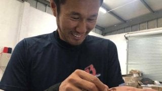 元DeNA久保康友に“難敵”出現　体長8センチ巨大サソリ現る「出るぞ出るぞと…」