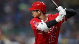 【MLB】大谷翔平、打球速度183キロの“超速中前打”　初回には“快足先制打”で20度目マルチ