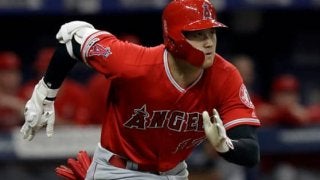 【MLB】大谷、快足飛ばし先制打！　「ボブルヘッドデー」で自己最長12戦連続出塁＆40打点到達