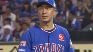 楽天美馬、快挙ならず…　8回まで完全も、あとアウト3つで明石に四球、栗原に安打許す