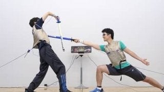 誰でも簡単・安全に楽しめる「スマートフェンシング」開発…大日本印刷