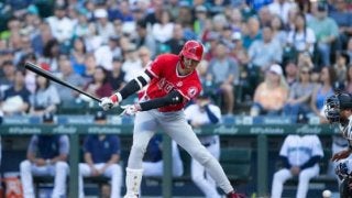 【MLB】大谷翔平、第2打席は元西武ルブランに空振り三振　通算12打数無安打9三振