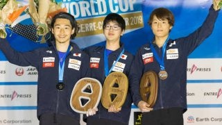 日本勢初の快挙！W杯で表彰台独占！西田1位、清水2位、田中3位／リードW杯2019第3戦 フランス・ブリアンソン大会